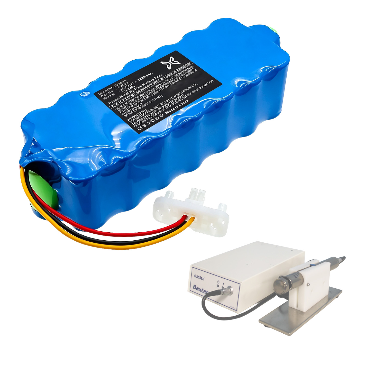 Custom Blood Tubing Sealer Battery