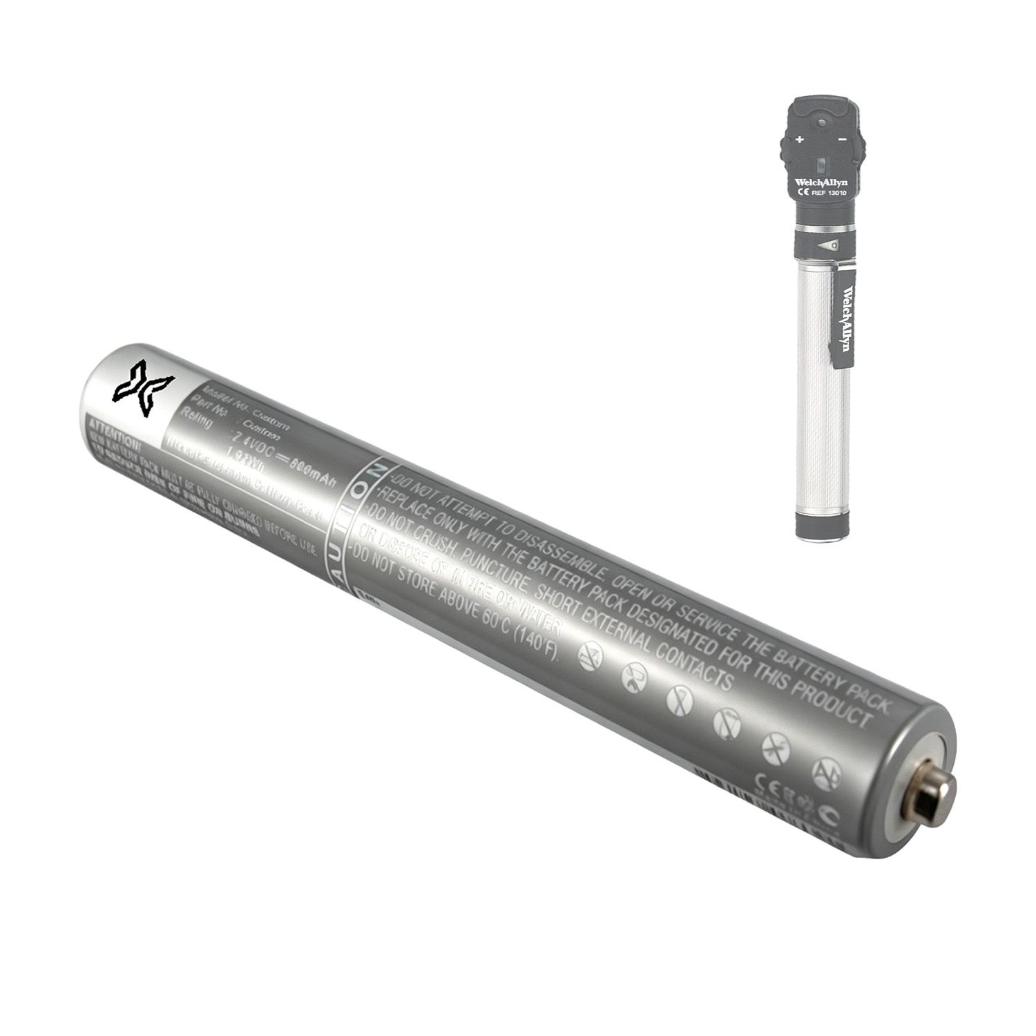 Custom Ophthalmoscope Otoscope Battery