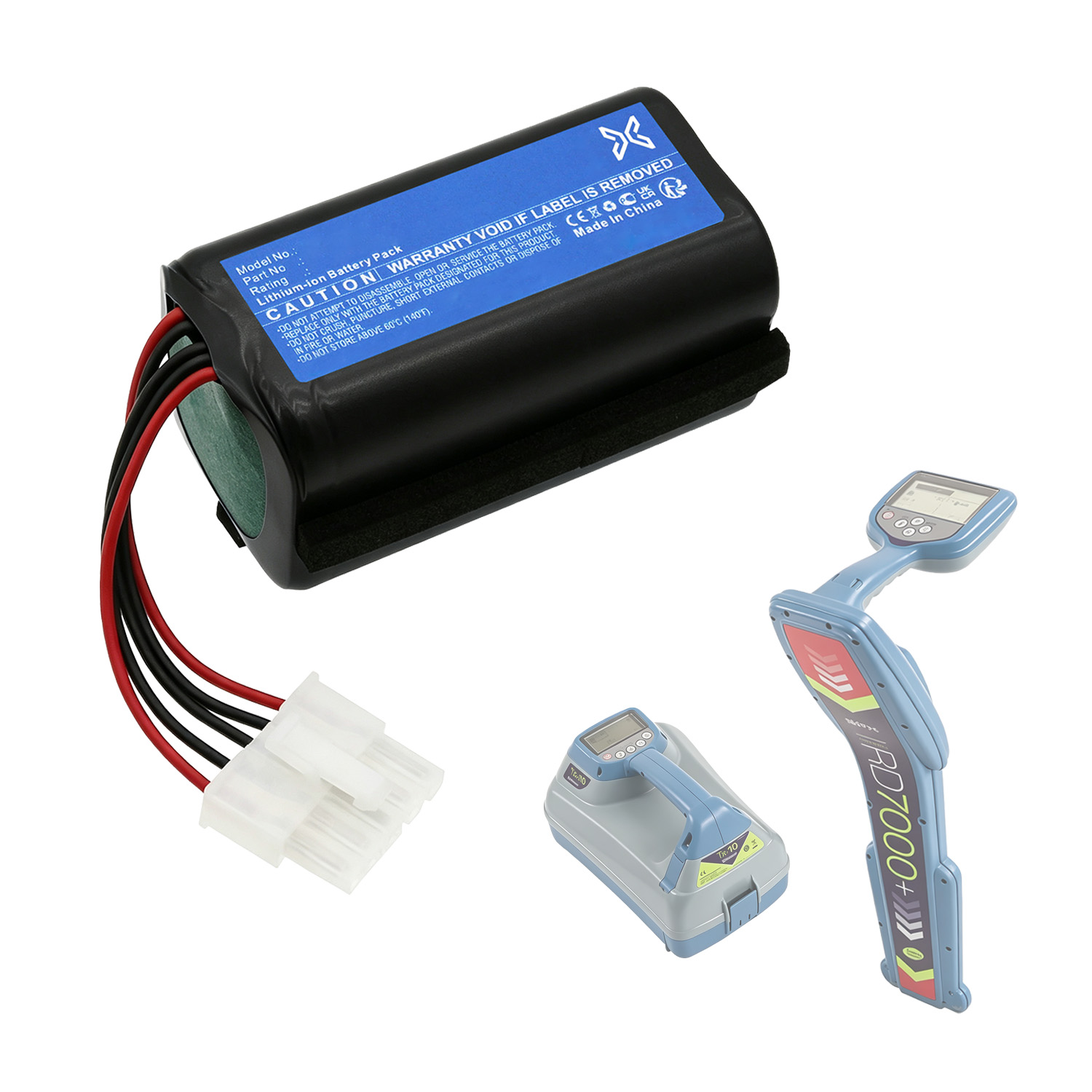 Custom Pipe Locator Battery