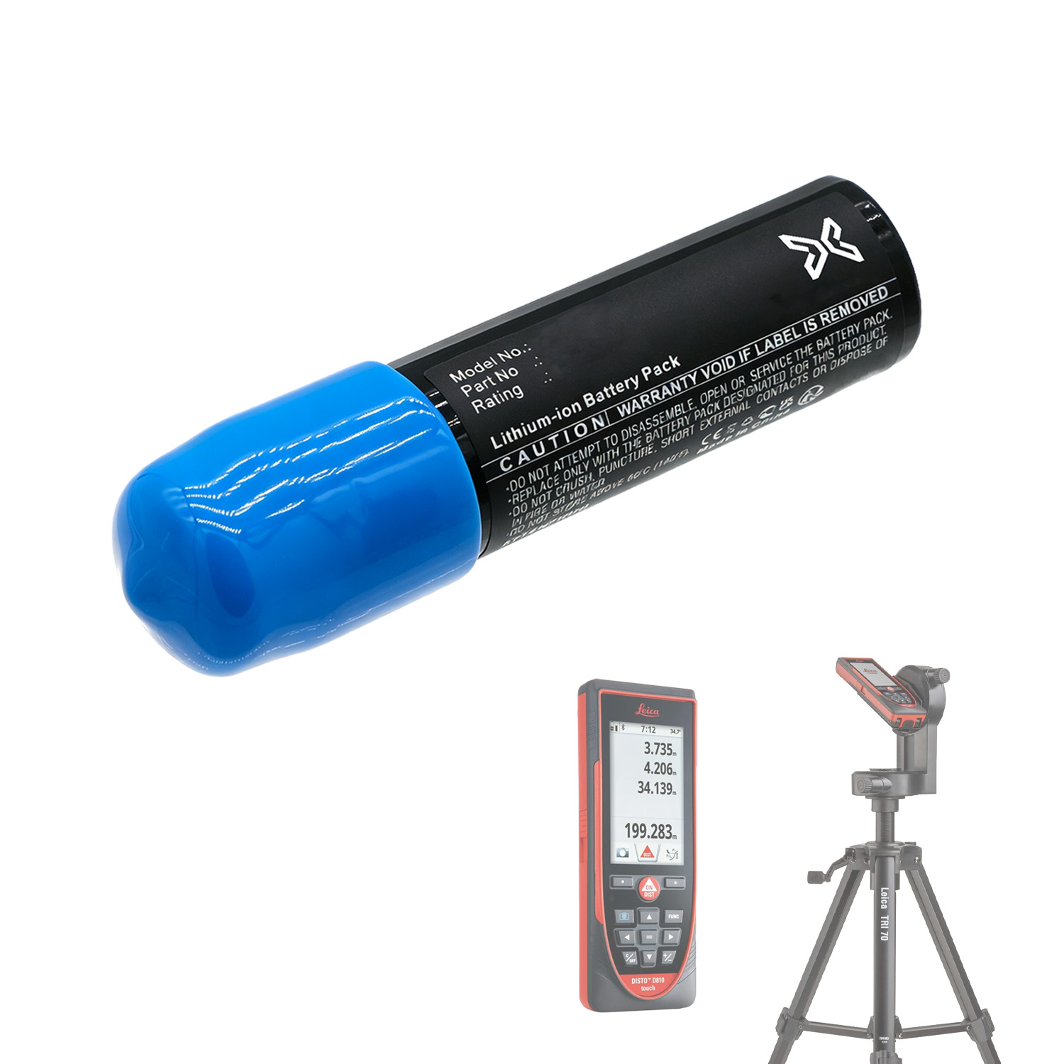 Custom Laser Distance Meter Battery