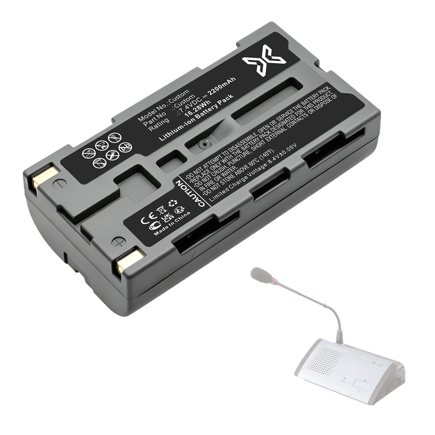 Custom Wireless Conference Battery