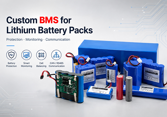 Custom BMS for Lithium Battery Packs: A Guide to Battery Protection & Communication