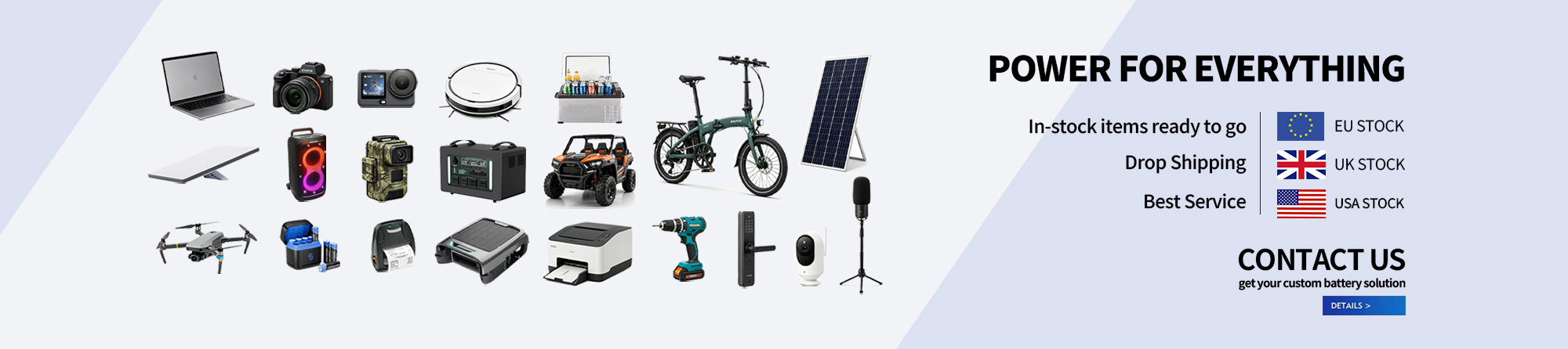 Ready-to-Ship Battery Products