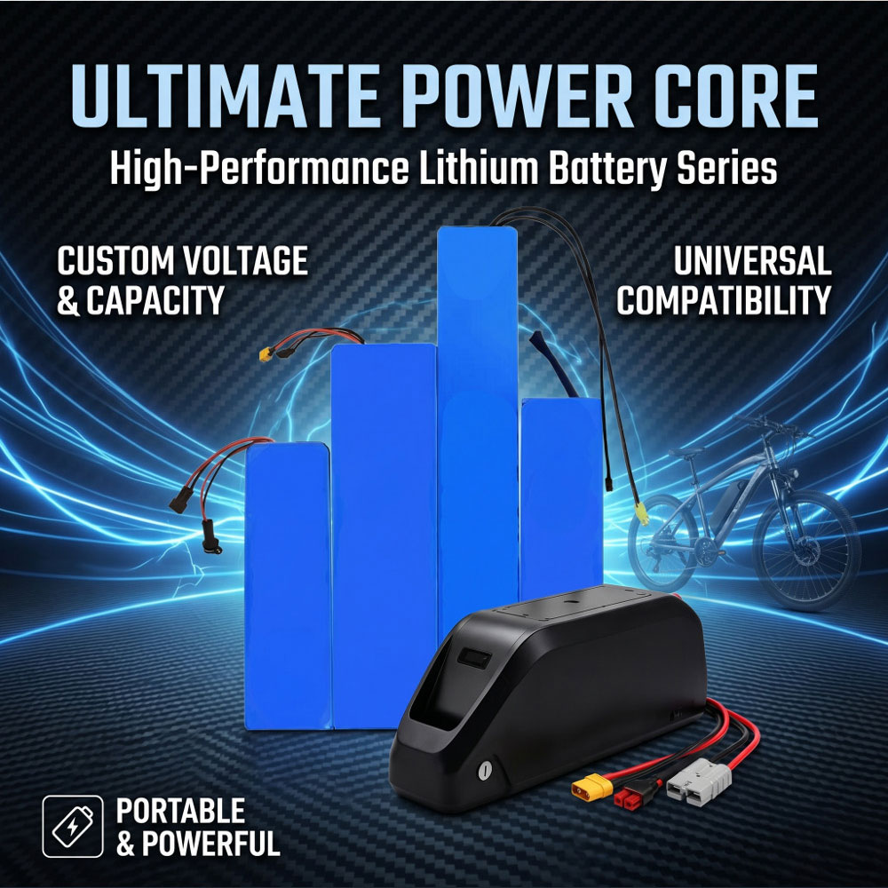 High performance lithium battery for electric bikes High performance lithium battery for electric bikes