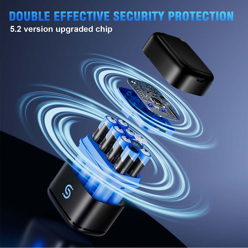 Smart AA battery charger with upgraded safety protection chip