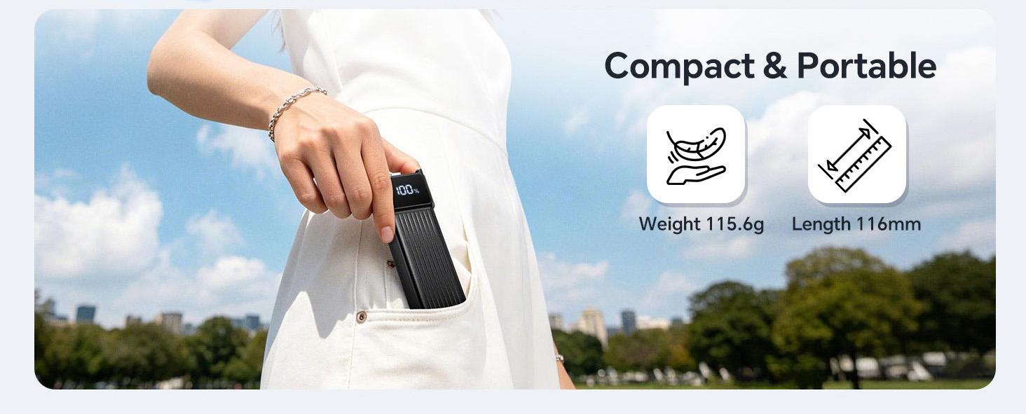 Compact 5000mAh battery handle Compact 5000mAh Battery Handle