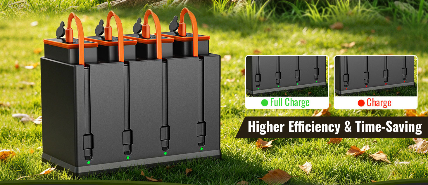 Multi-Battery Trail Camera Charger