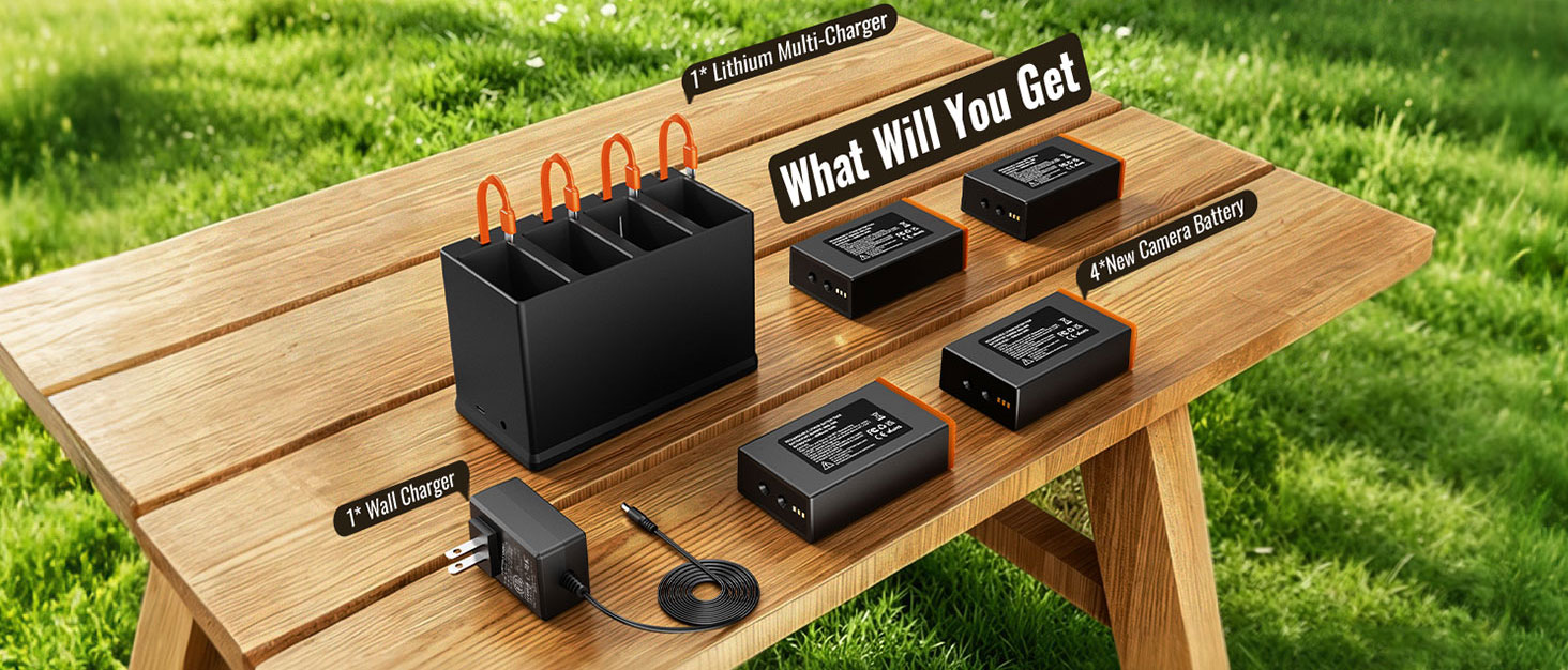 Trail Camera Battery Kit