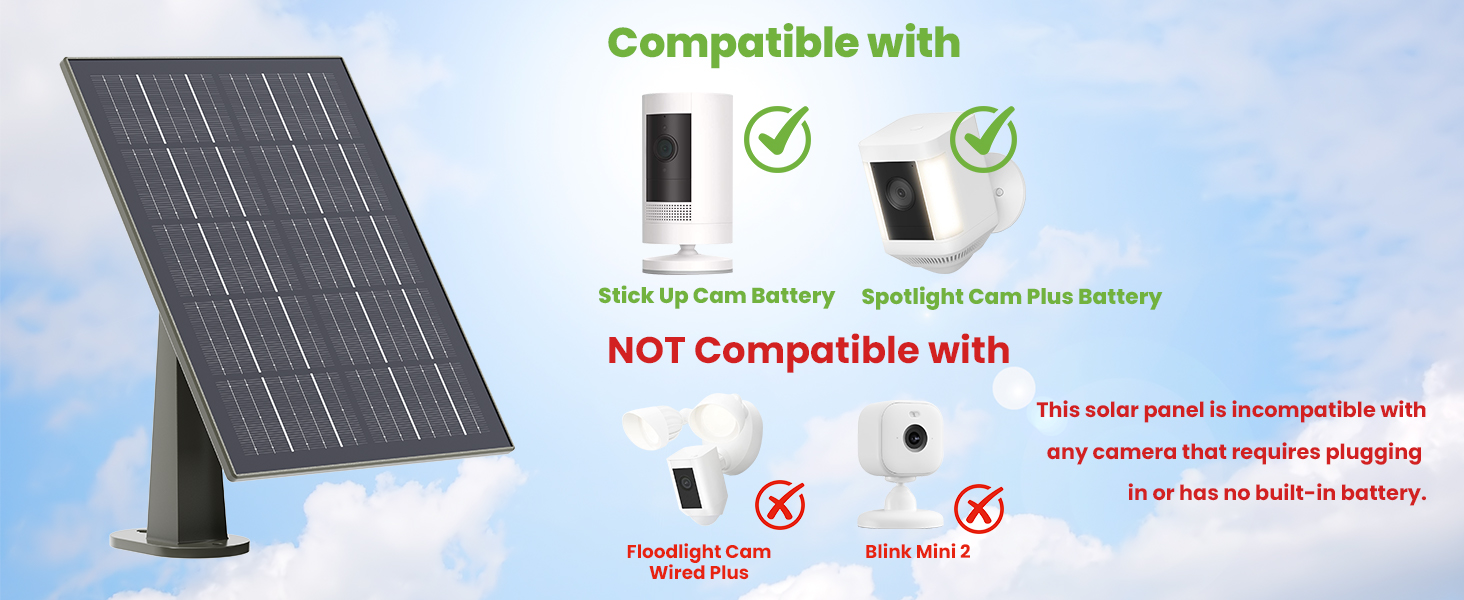 Outdoor Camera Solar Power