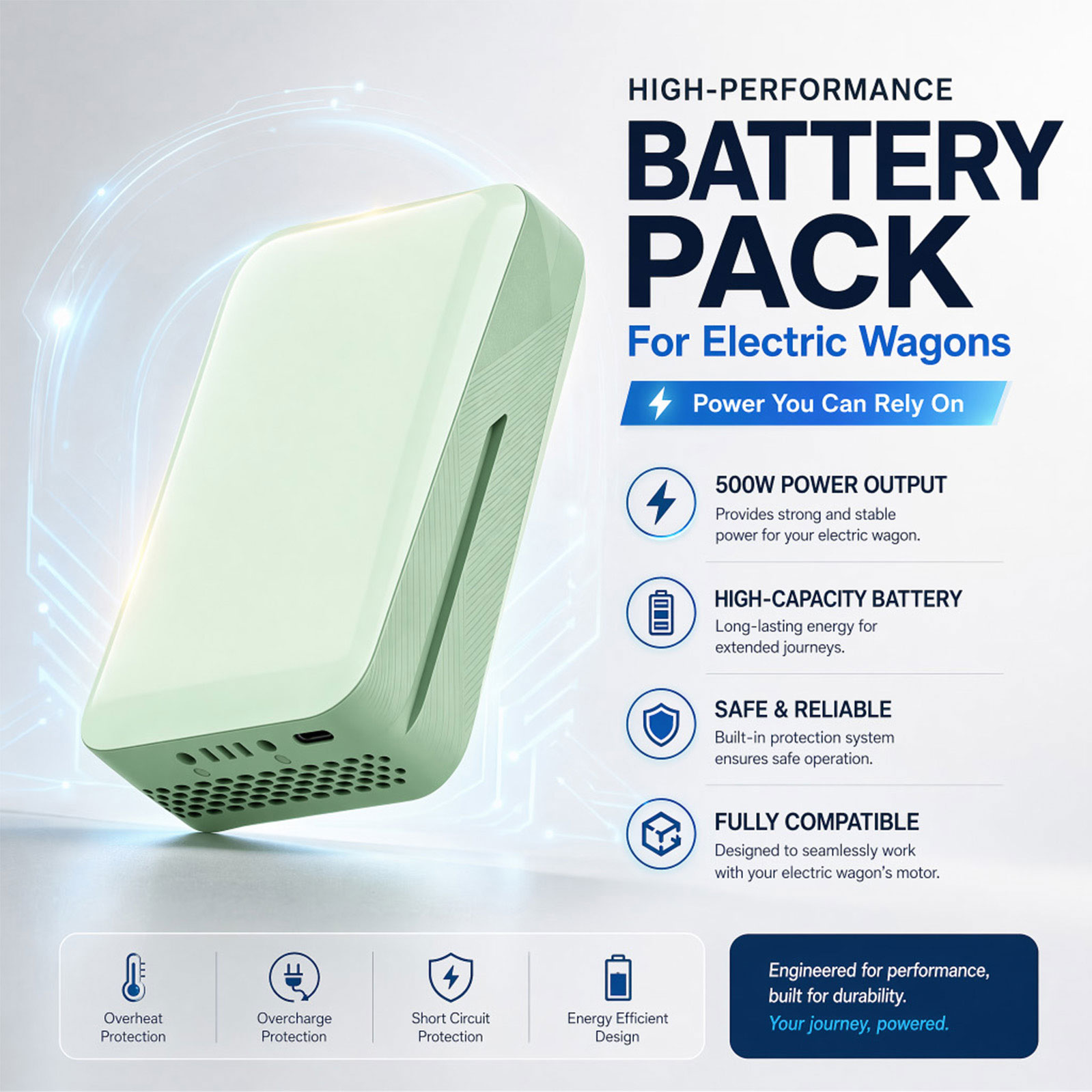 High Performance Electric Wagon Battery High Performance Electric Wagon Battery
