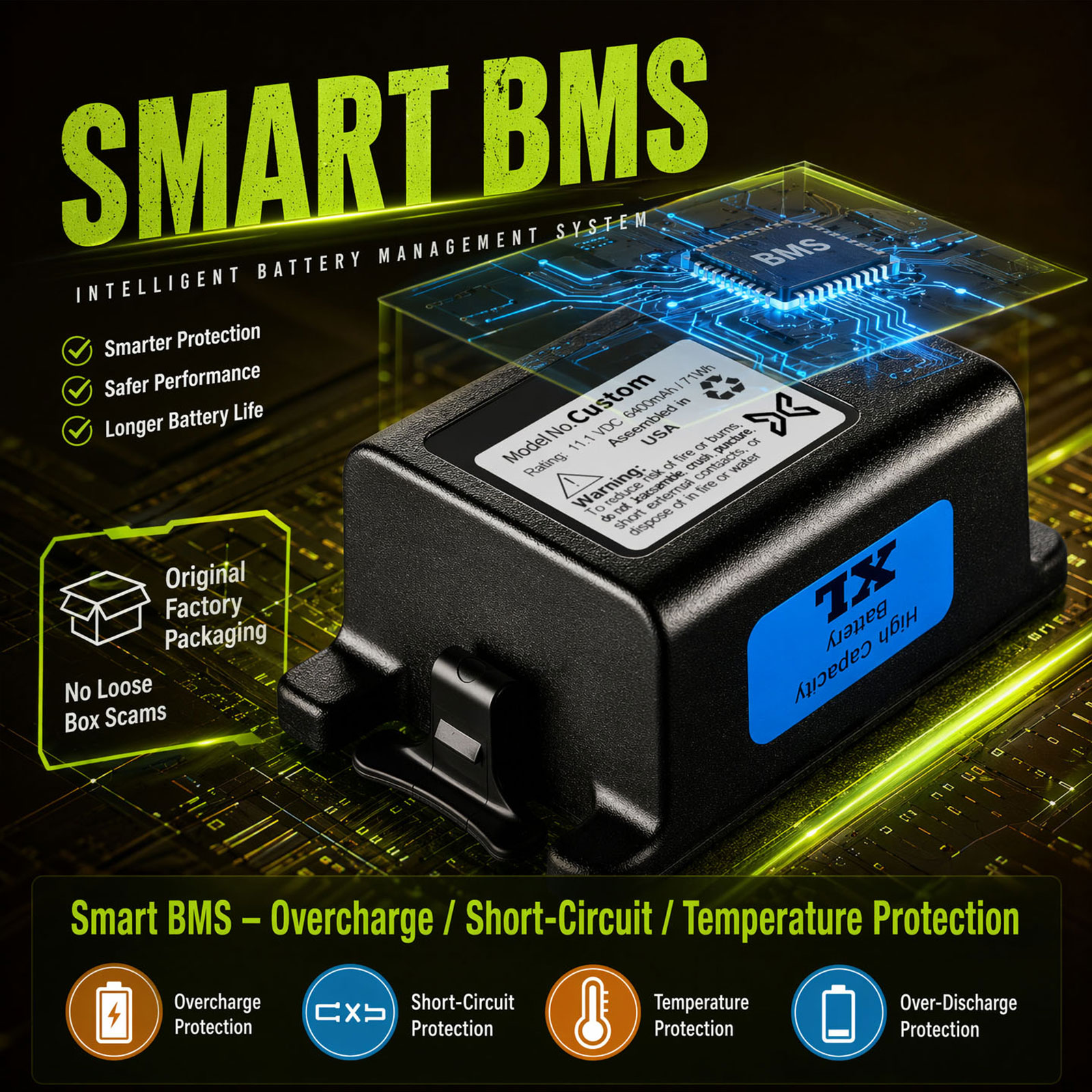 Ozone Generator Battery BMS Ozone Generator Battery BMS