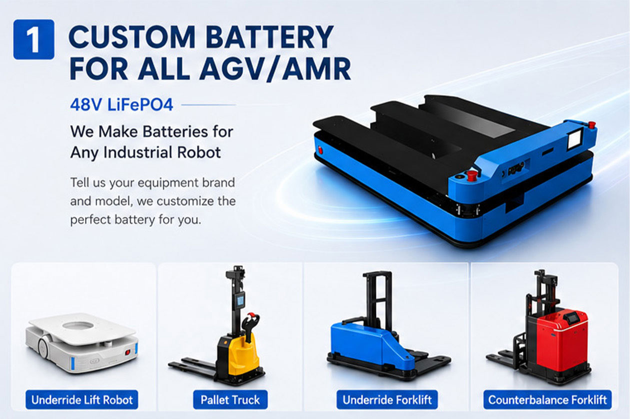 Custom AGV AMR Battery Custom AGV AMR Battery