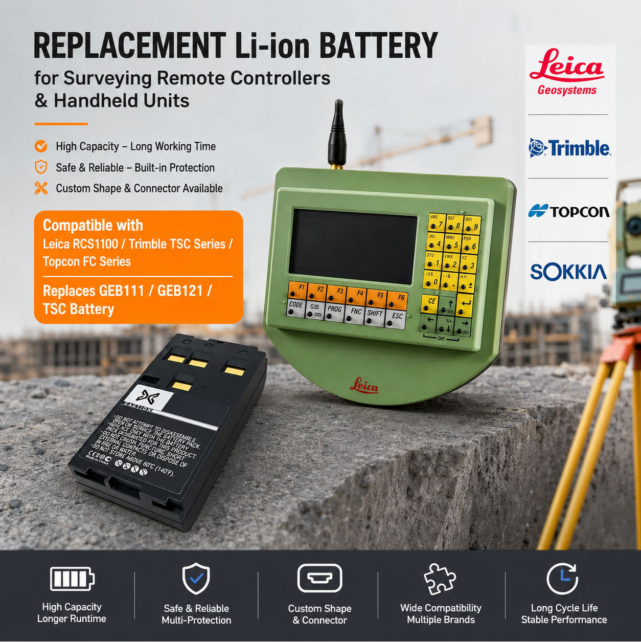 Data Collector Battery Compatibility Data Collector Battery Compatibility