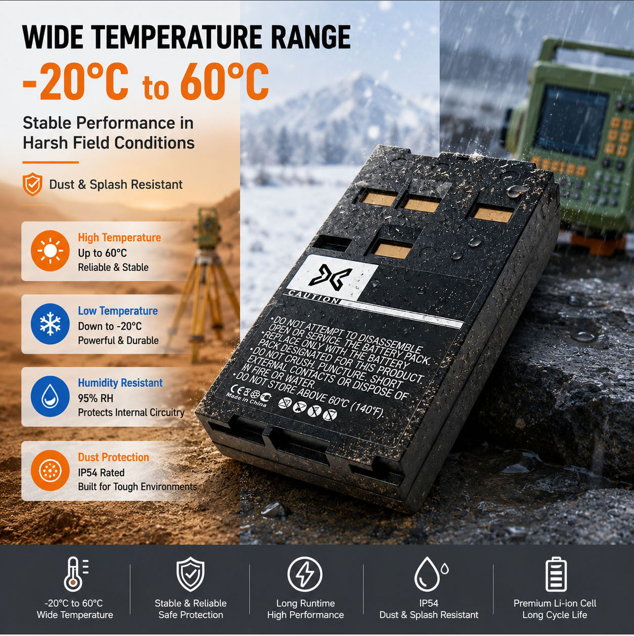 Wide Temperature Data Collector Battery Wide Temperature Data Collector Battery
