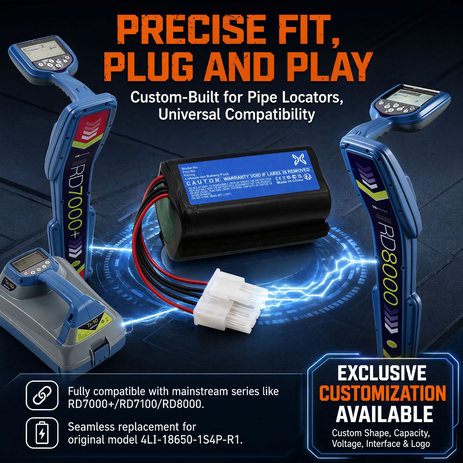 Pipe Locator Battery Compatibility Pipe Locator Battery Compatibility