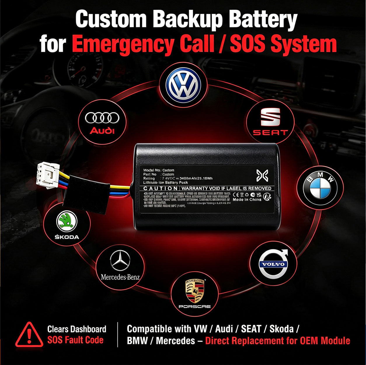 eCall Battery Compatibility eCall Battery Compatibility