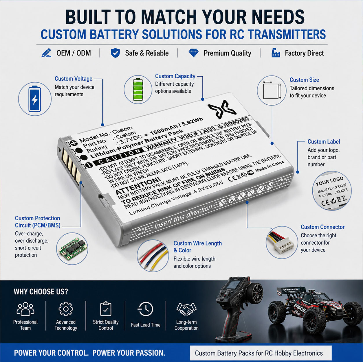 RC Transmitter Battery Factory RC Transmitter Battery Factory