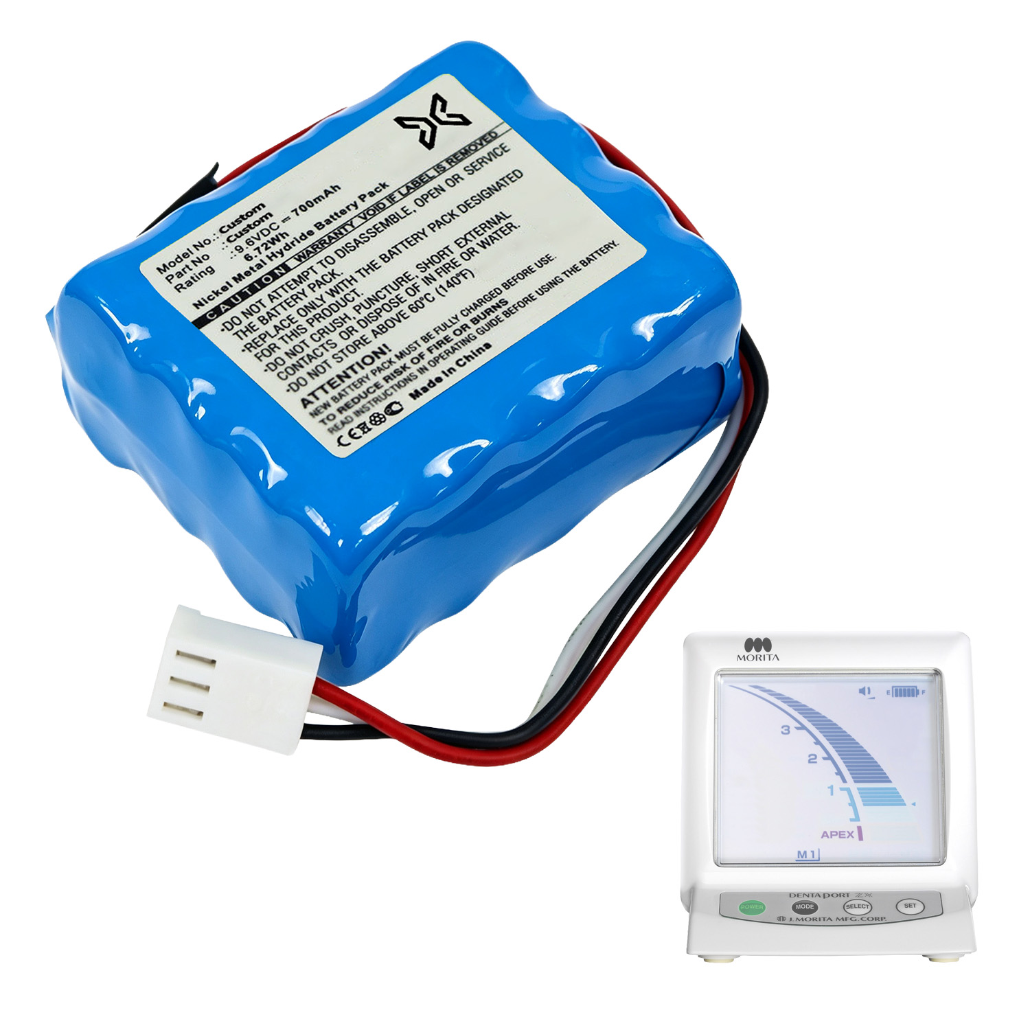 Custom Dental Apex Locator Battery