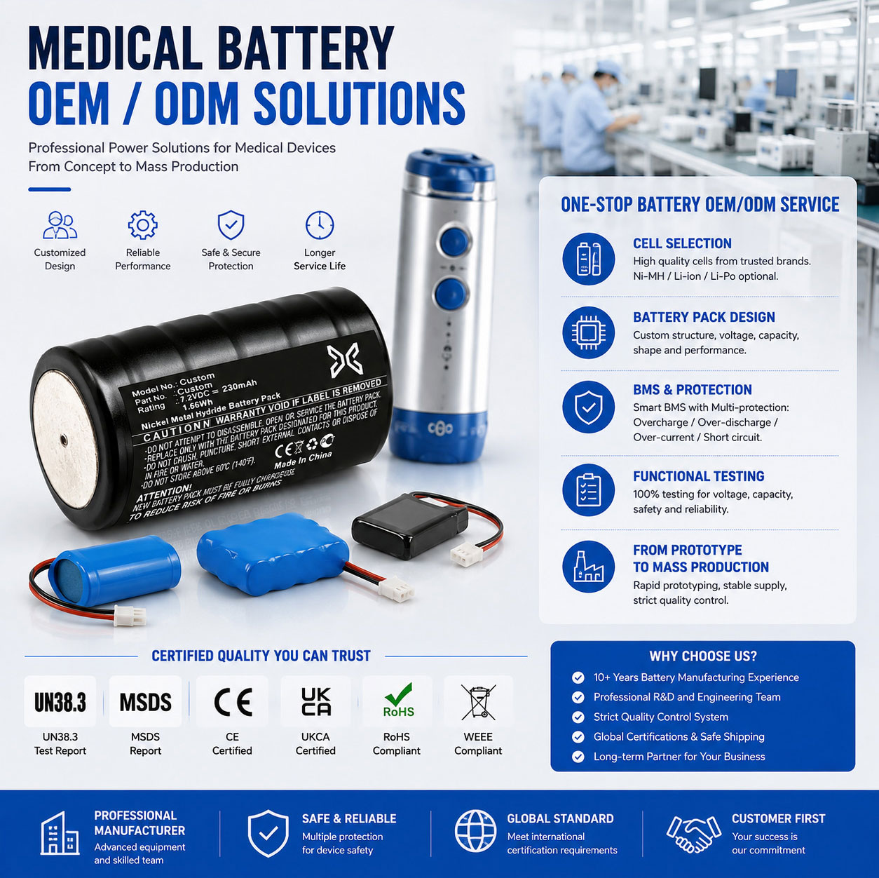 Electrolarynx Battery BMS Electrolarynx Battery BMS