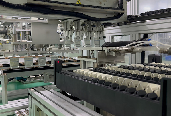 Battery Pack Pallet Stacking
