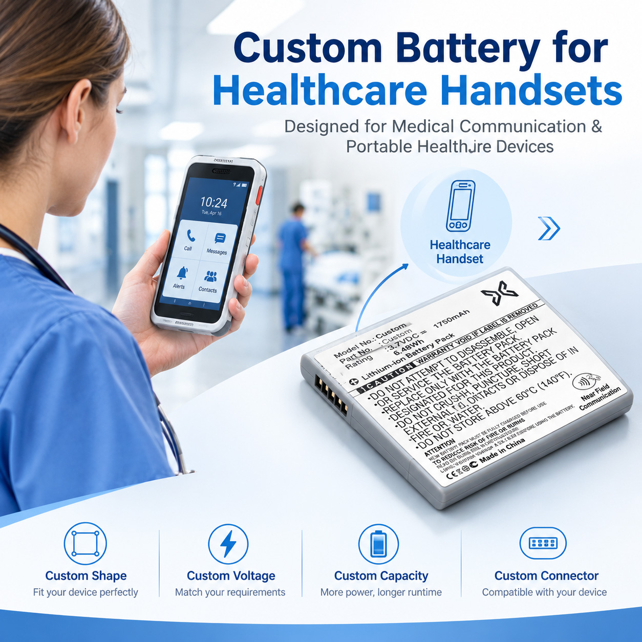 Medical Communication Battery Medical Communication Battery