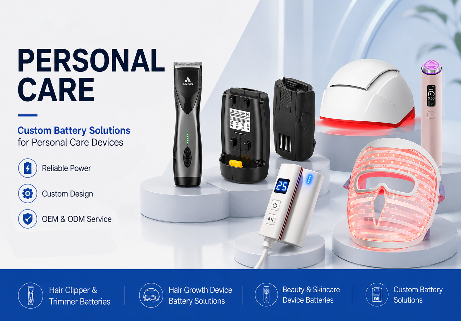 Beauty Device Battery Solutions Beauty Device Battery Solutions