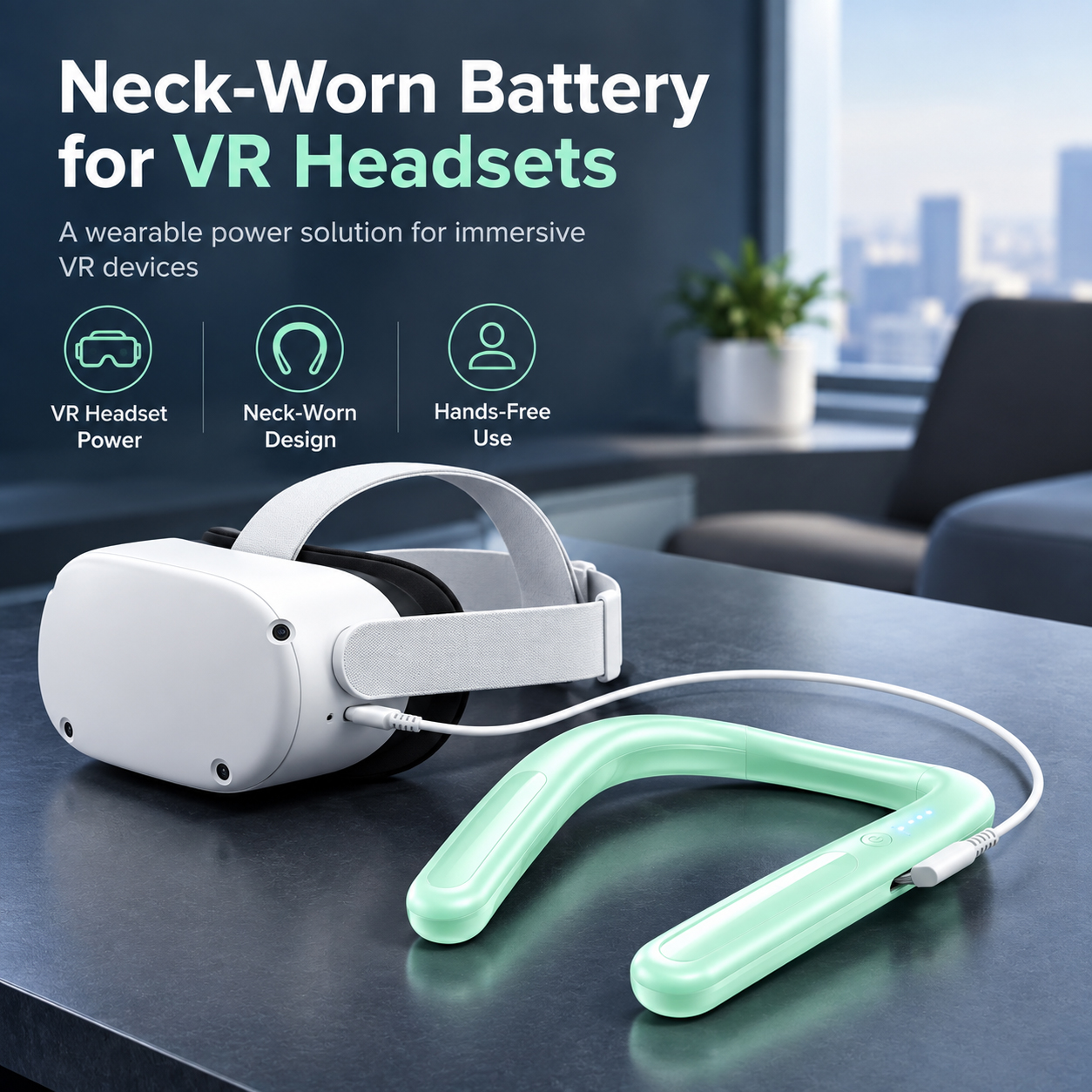 VR Neck Battery