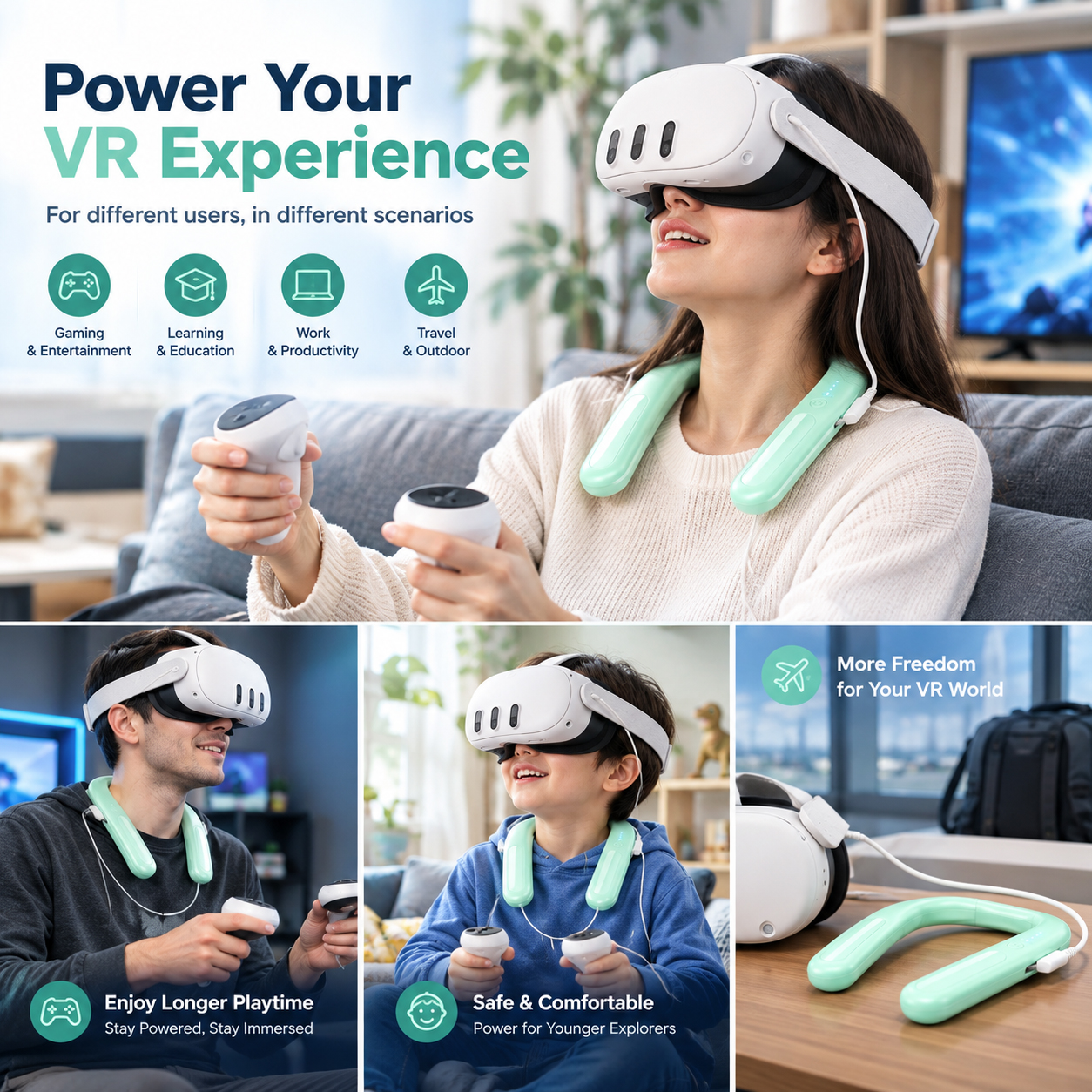 VR Battery Applications