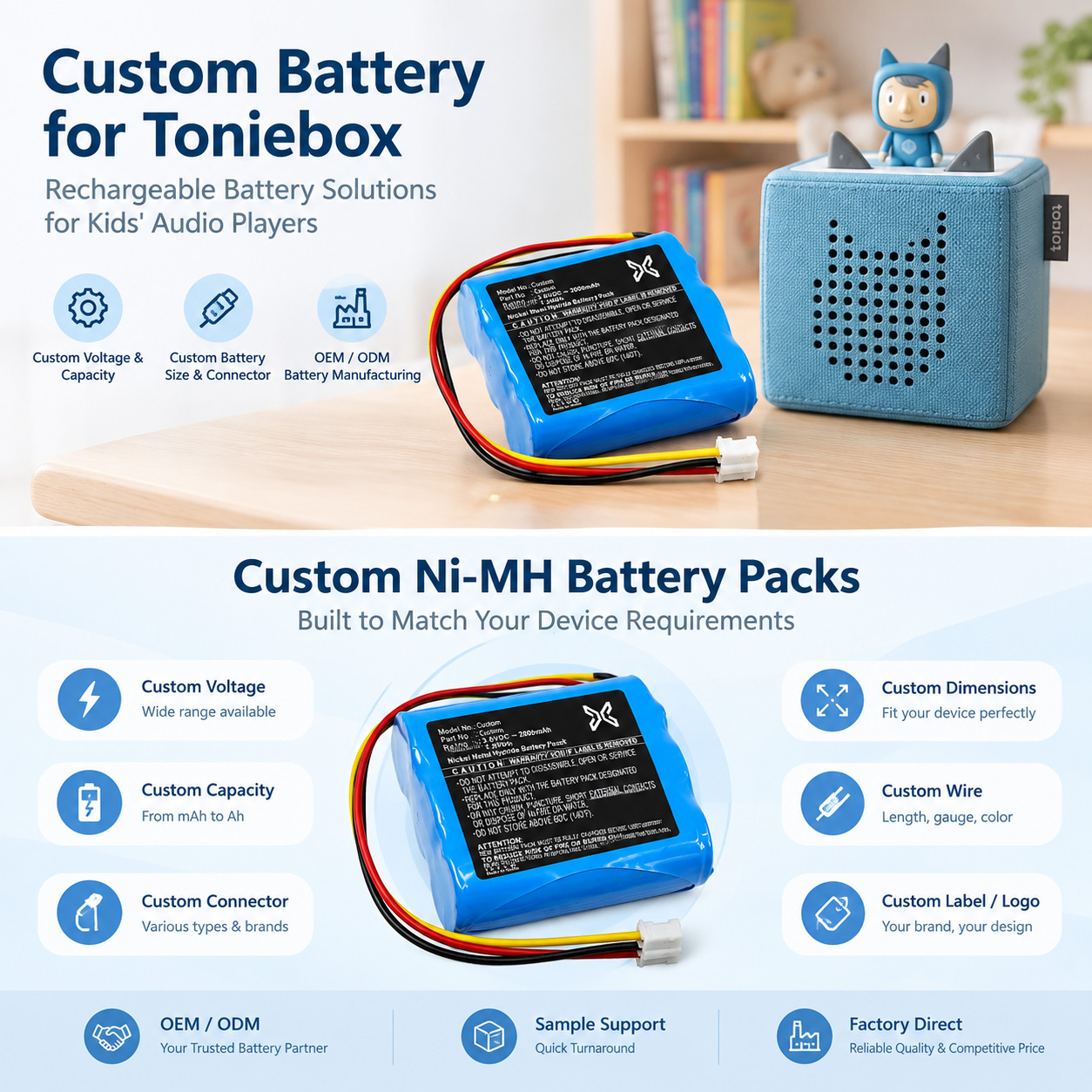 Toniebox Audio Player Battery