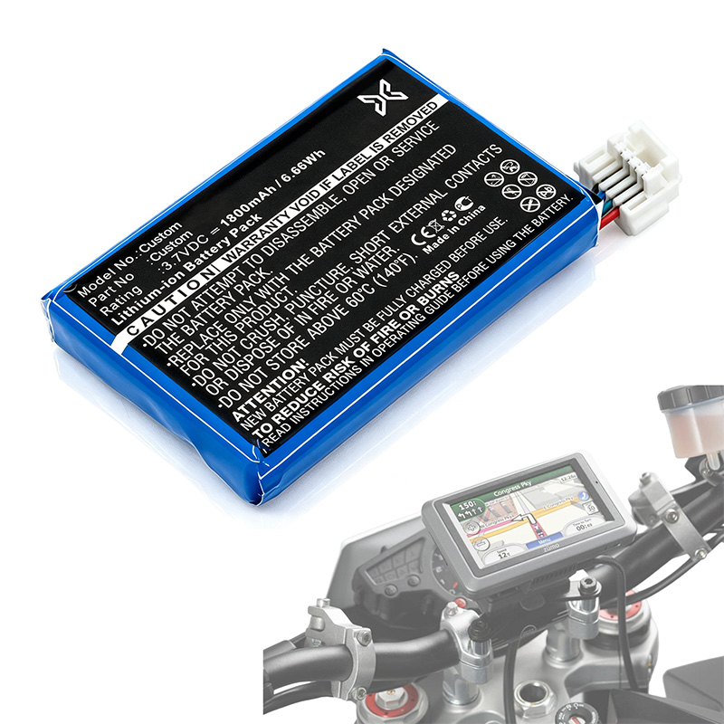 Motorcycle GPS Navigator Battery