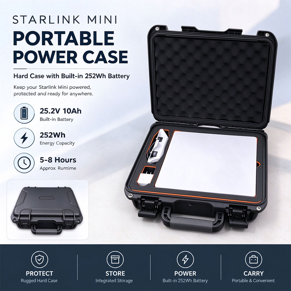 Starlink Mini 252Wh Power Case Starlink Mini 252Wh Power Case