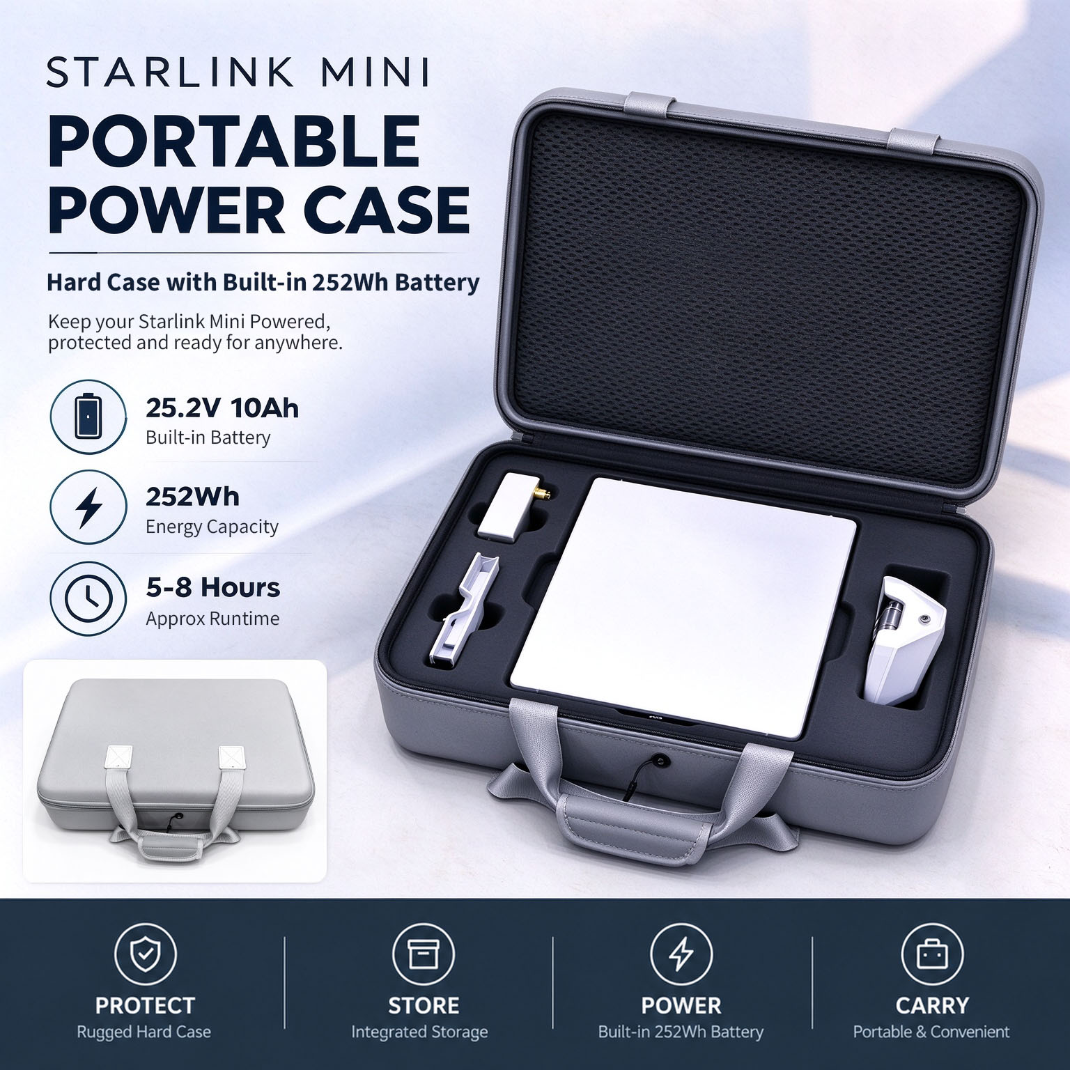Starlink Mini Portable Power Case