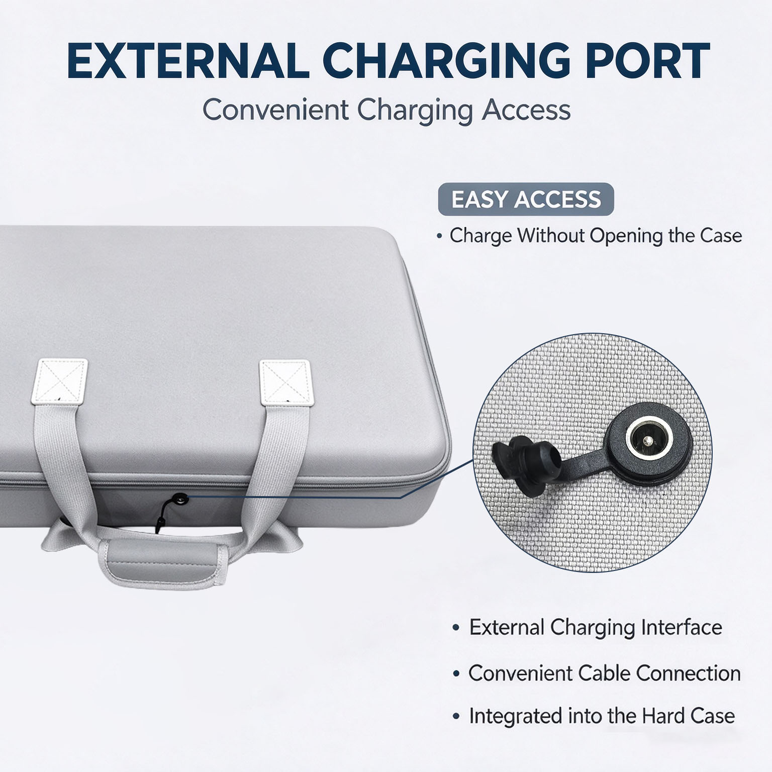 External Battery Charging Port