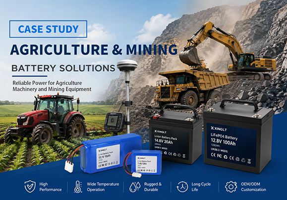 Agriculture and Mining Battery Applications