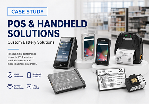 POS and Handheld Device Battery Applications