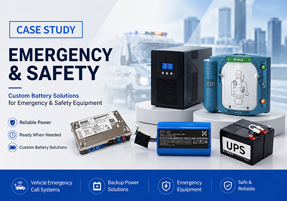 Emergency and Safety Battery Applications